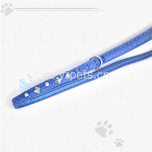 Anpassningsbar nylon justerbar hundhalsband